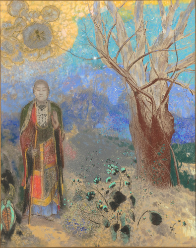Odilon Redon - Le Bouddha}