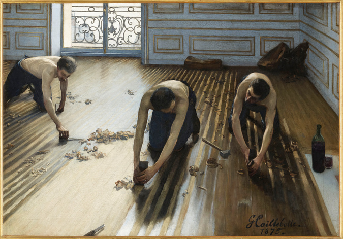 Gustave Caillebotte - Raboteurs de parquets}